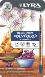Карандаши цветные профессиональные 12 цветов REMBRANDT, артикул L2001120